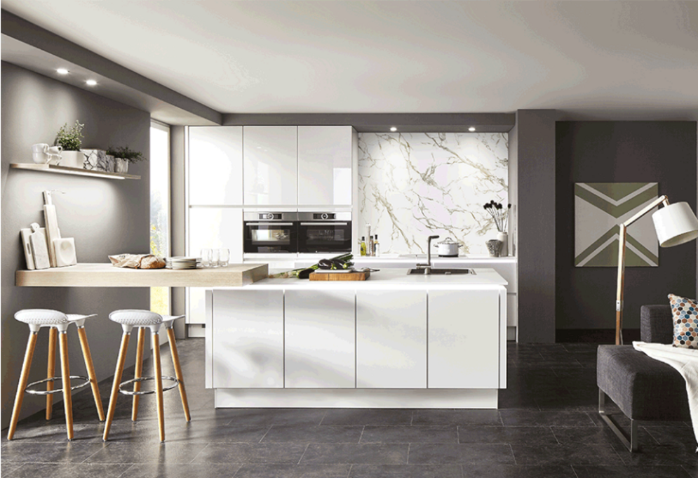 La cuisine italienne un agencement réussi pour une pièce conviviale.